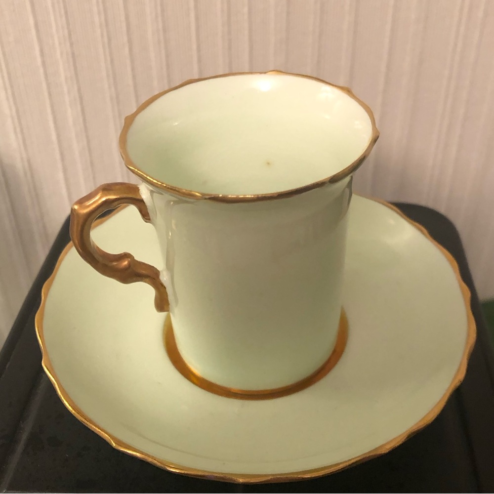 VINTAGE HAMMERSLEY ESPRESSO/DEMITASSE CUP AND SAUCER
